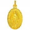 medaille miraculeuse marie immaculee or