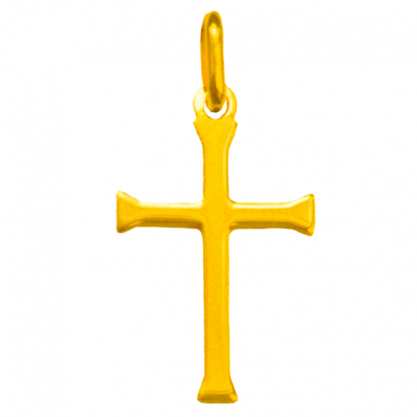 pendentif croix passion or 