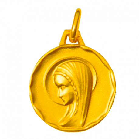 medaille bapteme vierge presente or 