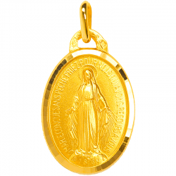 medaille miraculeuse de lumiere or 