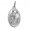 medaille bapteme saint antoine argent