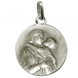 medaille bapteme mater salvatori argent