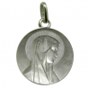 medaille bapteme immaculata argent