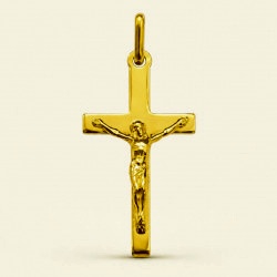 Pendentif Crucifix (vermeil)