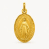 Médaille Miraculeuse Marie Immaculée (plaqué or)