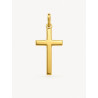 Pendentif Croix Symbole de foi (plaqué or)
