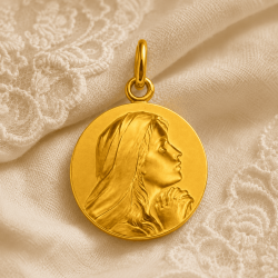 Médaille Vierge en prière...