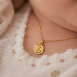Médaille Vierge à l'enfant...