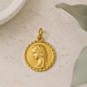 Médaille Vierge d'Amour (plaqué or)