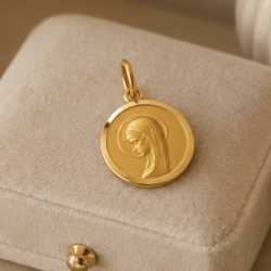 Médaille Vierge en oraison...