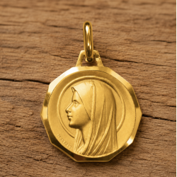 Médaille Vierge brulante...