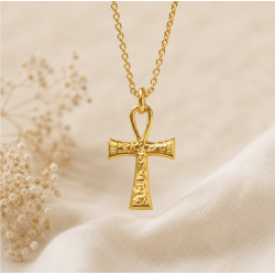 Pendentif Croix Hiéroglyphe...