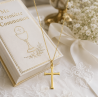 Pendentif Croix de la passion (plaqué or)