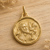 Médaille Saint Christophe au regard