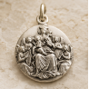 Médaille Vierge de la cour céleste (argent)