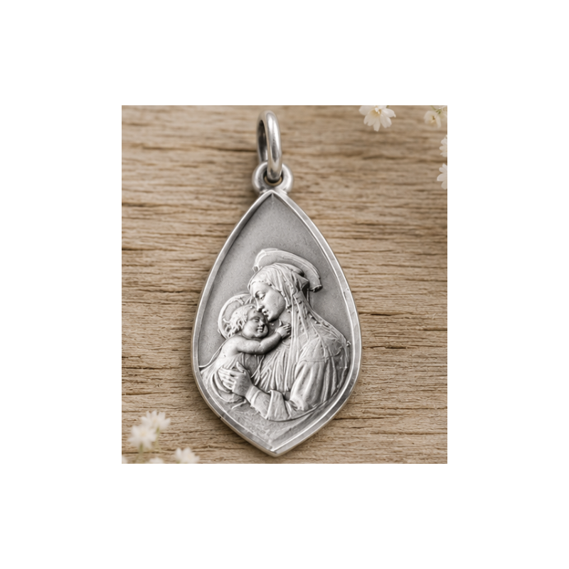 Médaille Regina en goutte (argent)