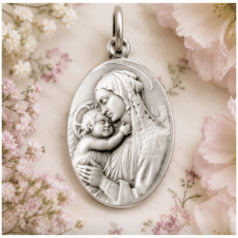 Médaille Regina ovale argent (argent)
