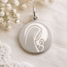 Médaille Laser Vierge de lumière (argent)