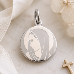 Médaille portrait Marie...
