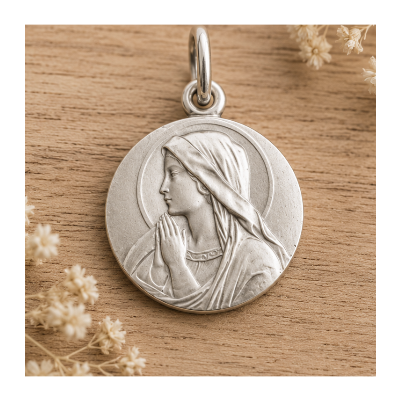 Médaille Vierge suppliante (argent)