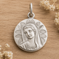 Médaille Marie Pétales...