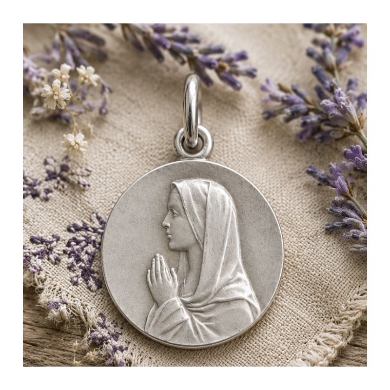 Médaille Vierge de l'Annonciation (argent)