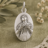 Médaille Vierge aux roses (argent)
