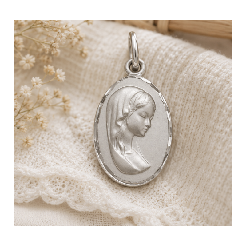 Médaille Vierge confiante (argent)