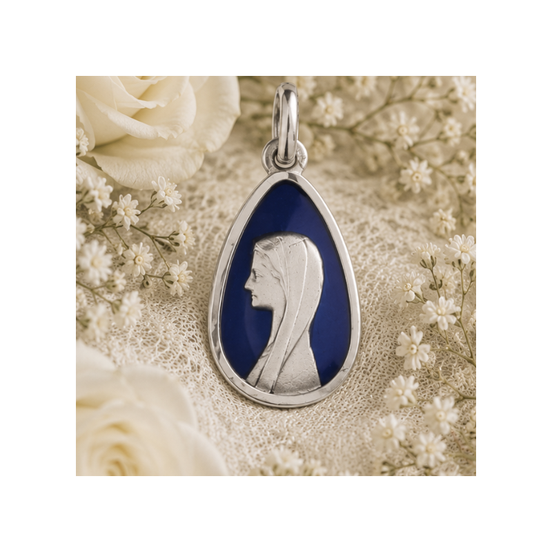 Médaille Vierge au ciel (argent)