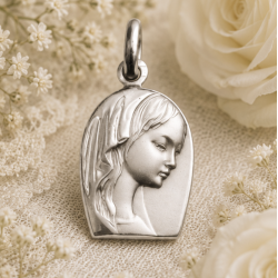 Médaille Vierge en sabot...