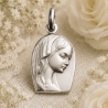 Médaille Vierge en sabot (argent)
