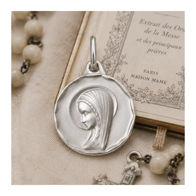 Médaille Vierge présente (argent)