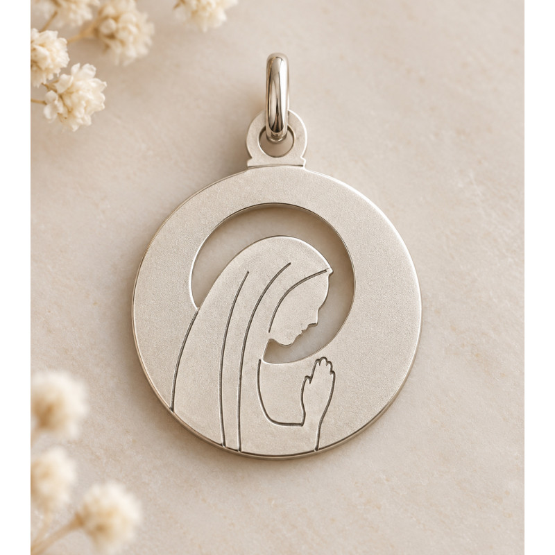 Médaille Vierge humble...