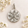 Médaille Chrisme alpha omega (argent)