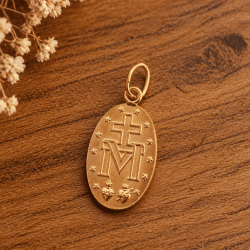 Médaille miraculeuse plaqué or