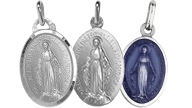 Medaille miraculeuse en argent