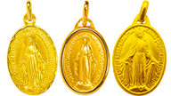 Médaille Miraculeuse Or 18 carats